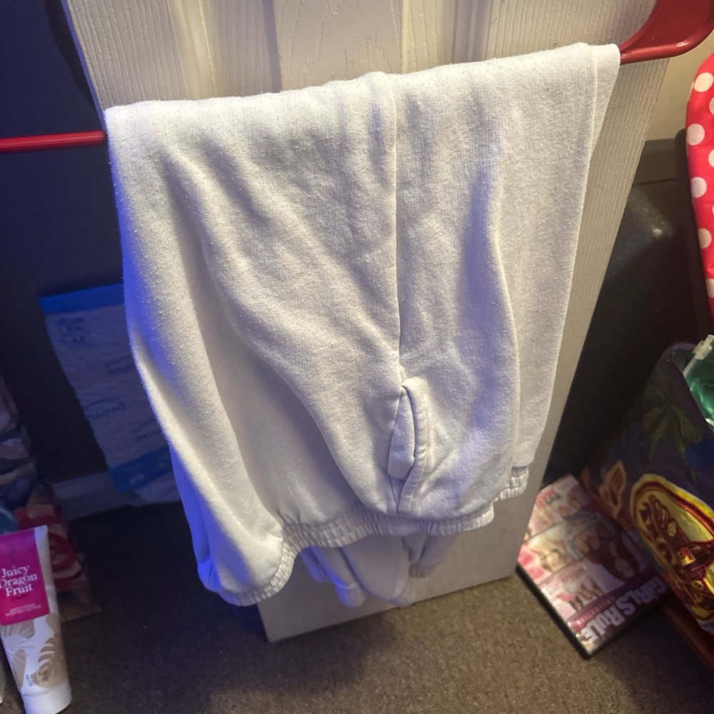 Kids White Sweatpants